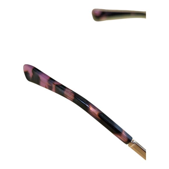 VonZipper Pearl Sunglasses Octagon Pink Silver Lens Gold Metal Womens main image 15
